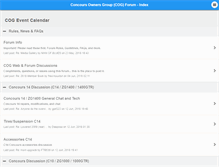 Tablet Screenshot of forum.cog-online.org